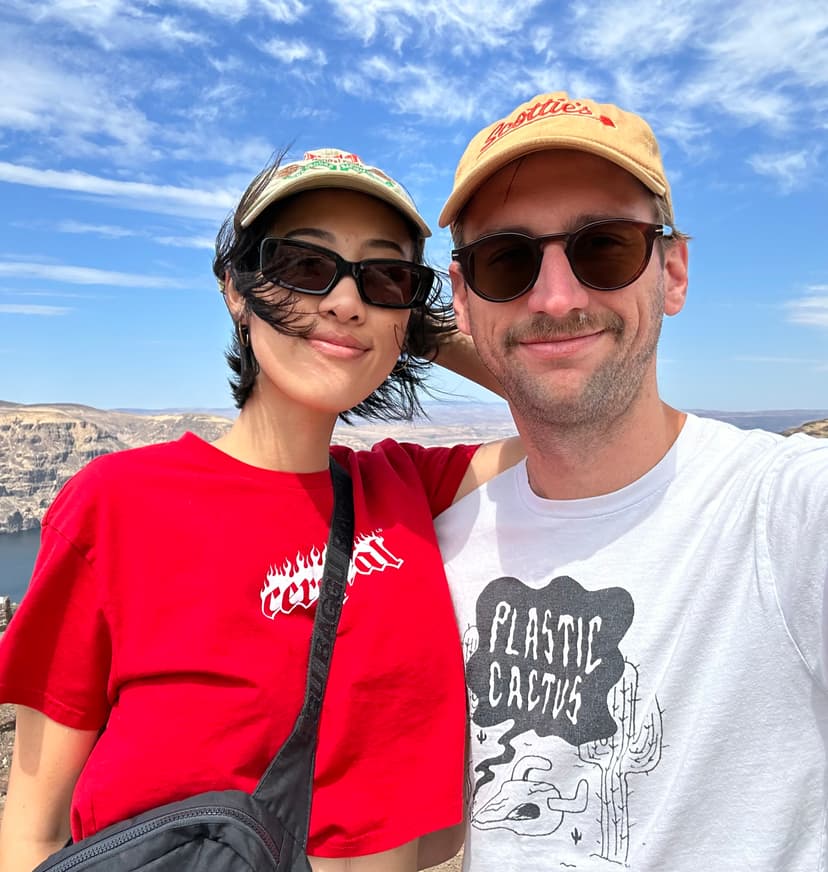 Picture of the author on a hike